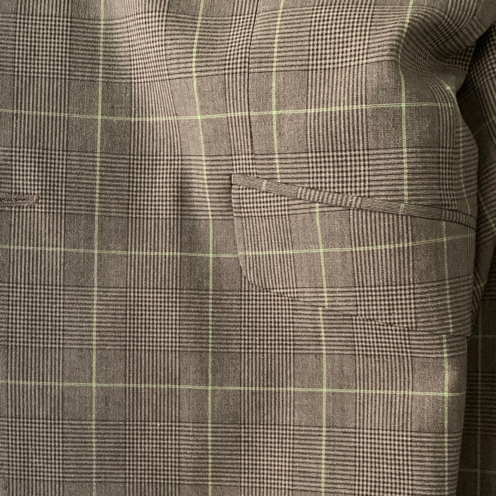 Ben Sherman Tan Checkered Blazer - Picture 10 of 11